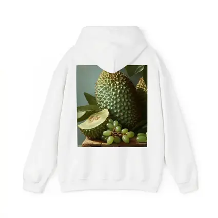 Durian Fruit And Green Grapes Still Life