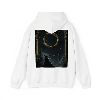 Dark Wizard Golden Circle Fantasy Art