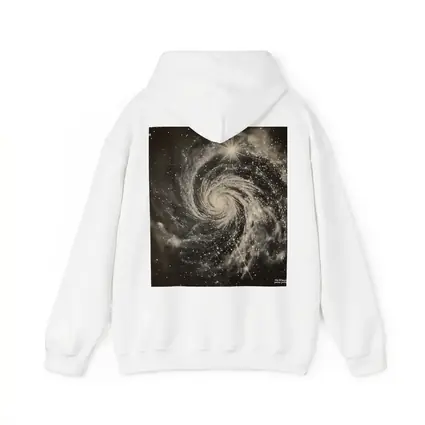 Spiral Galaxy Vintage Sepia Space Art