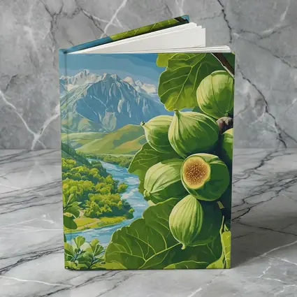 Green Figs on Branch Mountain River Landscape