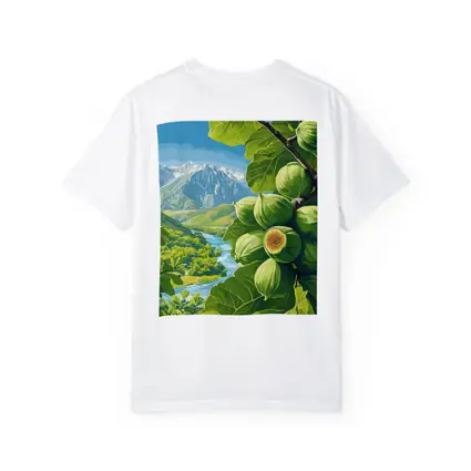 Green Figs on Branch Mountain River Landscape