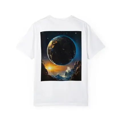 Earth From Space Cosmic Fantasy Painting