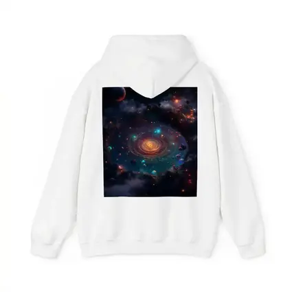 Colorful Galaxy Spiral Planets Dark Space