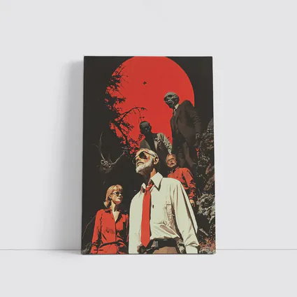 Retro Thriller Group Red Moon Dark