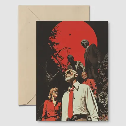 Retro Thriller Group Red Moon Dark