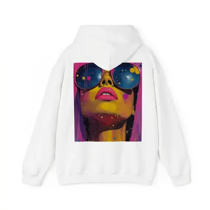 Pop Art Woman Yellow Face Sunglasses Pink