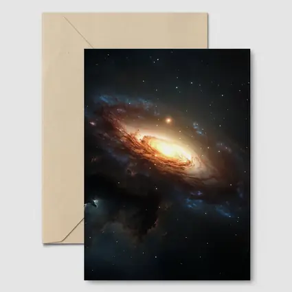 Spiral Galaxy Deep Space Dark Universe