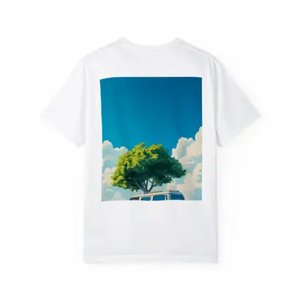 Anime Style Camper Van Summer Green Field