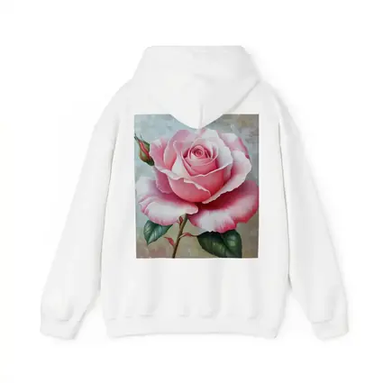 Pink Rose Oil Painting Textured Background