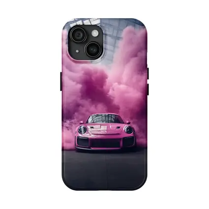 Pink Porsche 911 GT2 RS Smoke Cloud