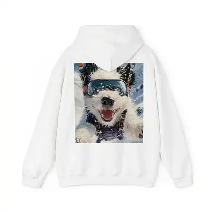 Happy Dog Skydiving Snow Mountain Adventure