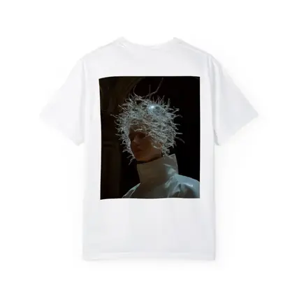 Figure Crystal Crown White Turtleneck Dark Cathedral