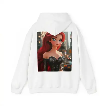 Red Hair Anime Girl City Street