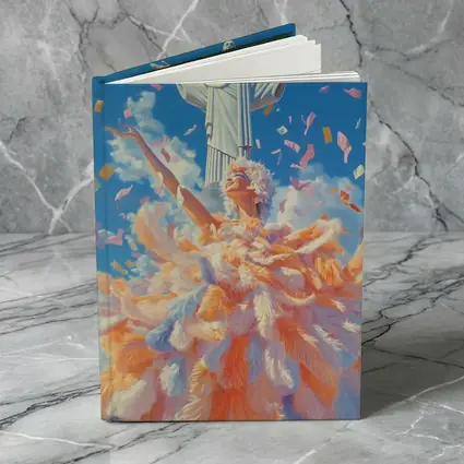Rio Carnival Dancer Christ Redeemer Confetti