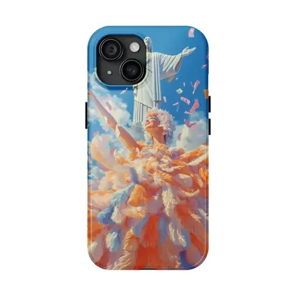Rio Carnival Dancer Christ Redeemer Confetti