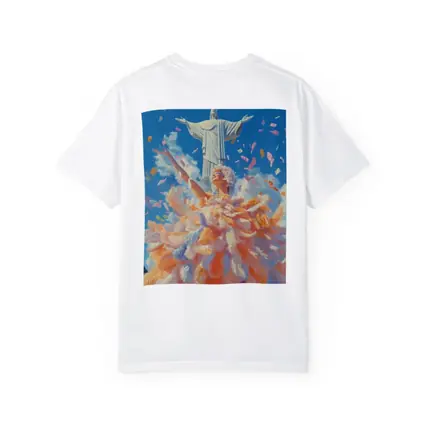 Rio Carnival Dancer Christ Redeemer Confetti