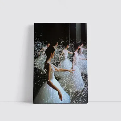 Ballet Dancer Infinite Mirror Light Installation