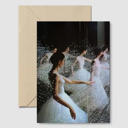 Ballet Dancer Infinite Mirror Light Installation