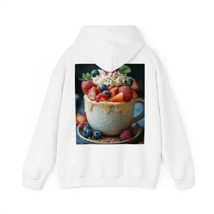 Berry Dessert Cup With Caramel Drizzle