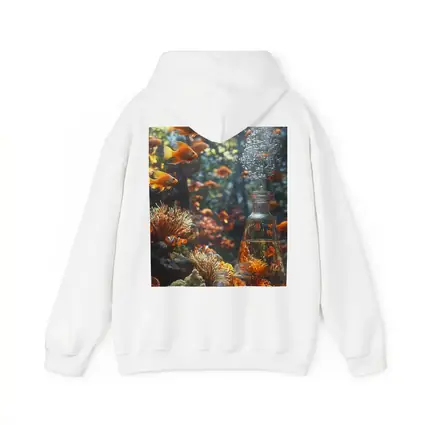 Goldfish Swimming Coral Reef Underwater Scene