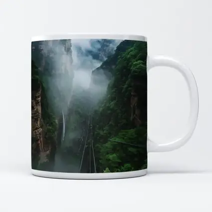 Misty Canyon Bridge Green Mountain Gorge