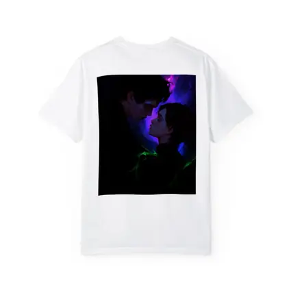 Dark Fantasy Couple Glowing Purple Green