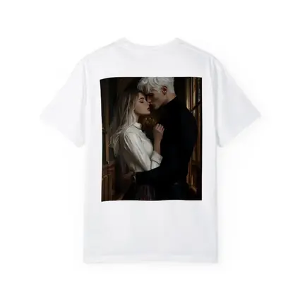 Dark Academia Romance Couple Gothic Hall