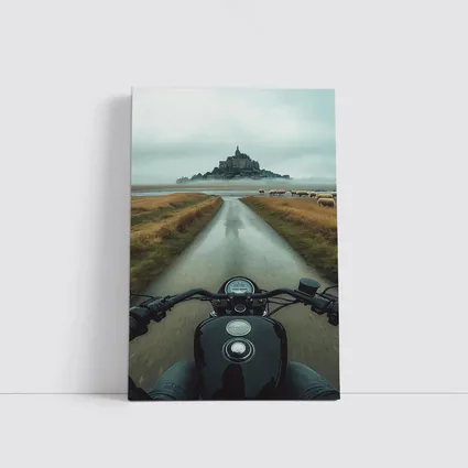 Harley Davidson Ride Mont Saint Michel France