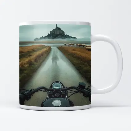 Harley Davidson Ride Mont Saint Michel France