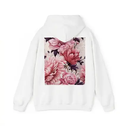 Pink Peonies Floral Illustration Soft Background