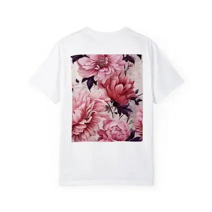 Pink Peonies Floral Illustration Soft Background