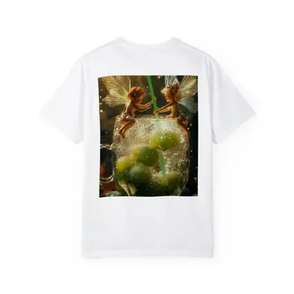 Fairy Fantasy Art Green Limes Glass