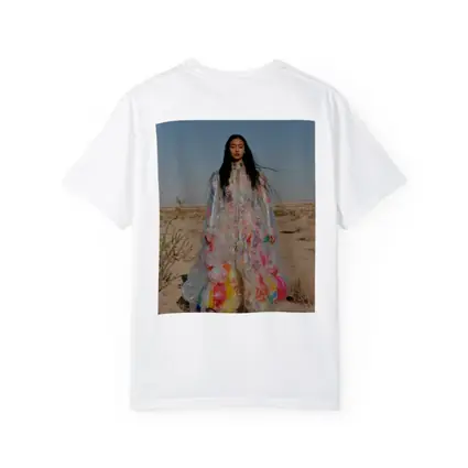 Woman Plastic Dress Desert Fashion Art