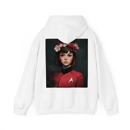 Star Trek Red Uniform Girl Floral Crown