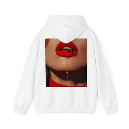 Red Lips Honey Drip Bee Fashion