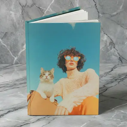 Woman With Cat Blue Sky Summer