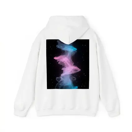 Pink Blue Nebula Smoke Galaxy Space Art