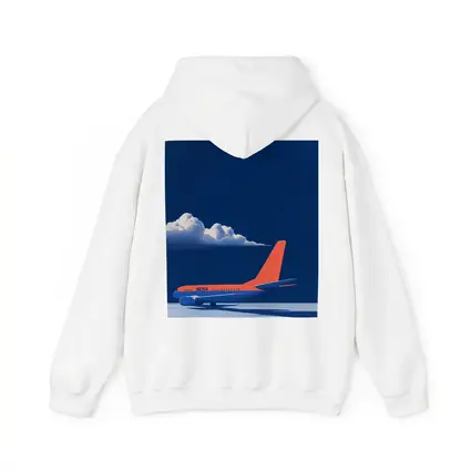Iberia Airplane Blue Sky Minimalist Art