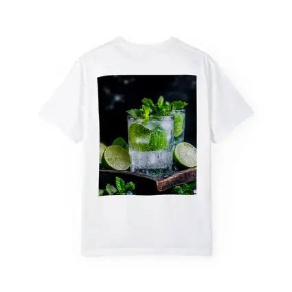 Mojito Cocktail With Lime And Mint