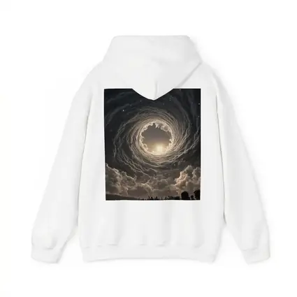 Cosmic Spiral Cloud Portal Crowd Sky