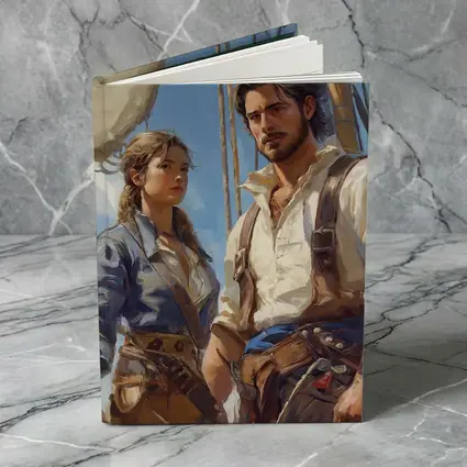 Pirates On Ship Oil Painting Art