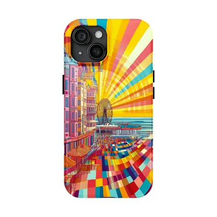 Brighton Pier Pop Art Colorful Seaside
