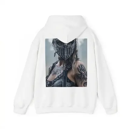 Armored Female Warrior Dark Misty Field