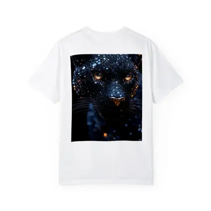 Black Panther Cosmic Glitter Dark Background