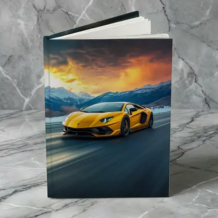 Lamborghini Aventador Yellow Mountain Road Drive
