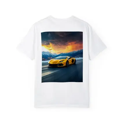 Lamborghini Aventador Yellow Mountain Road Drive