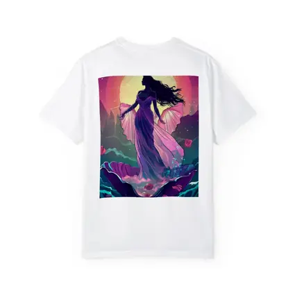 Fantasy Goddess Rising From Ocean Waves