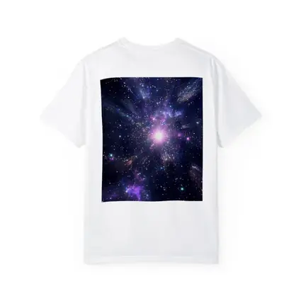 Purple Galaxy Cosmic Star Burst Space