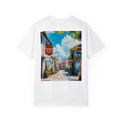 Embrace Art and Culture Mediterranean Street Scene