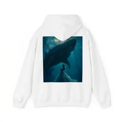 Woman In Dress With Whale Shark Underwater